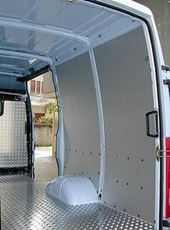 Protecciones internas en aluminio para Daily Iveco